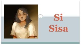 sino si sisa noli me tangere|Kwento, Karakter, at Pagpapakahulugan kay Sisa.